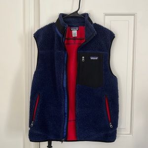 Patagonia retro x fleece vest (Mens M). Very lightly used, excellent shape.